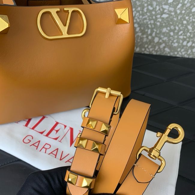 VALENTINO small Sheepskin Shoulder Bag 0112S brown VALENTINO small Sheepskin Shoulder Bag 0112S brown