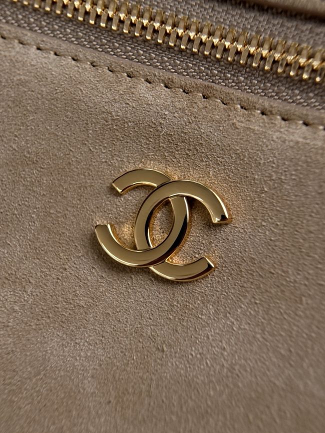 Chanel Large Vanity with chain AP5347 dark Beige Chanel Large Vanity with chain AP5347 dark Beige