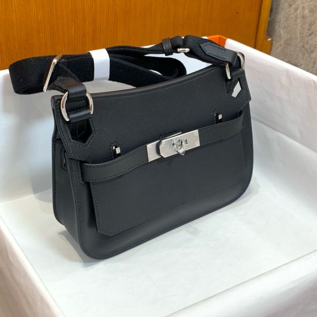 Hermes Jypsiere mini shoulder bag H088004 black