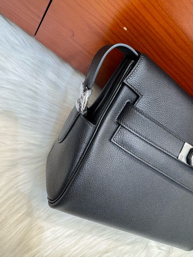 Hermes kelly messenger bag H08801 black