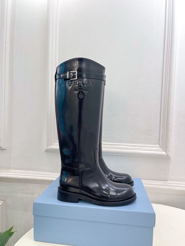 Prada Leather boots 64207-4