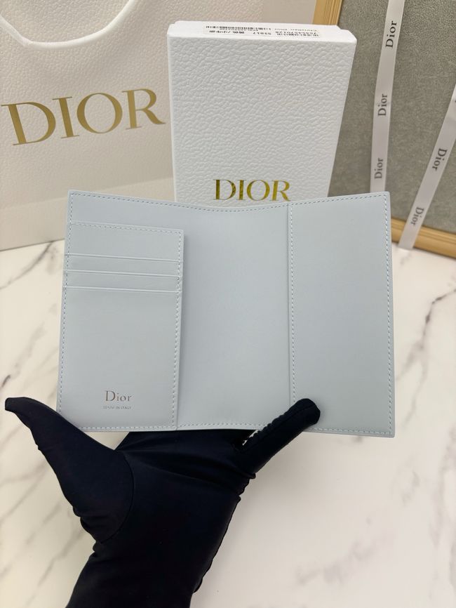 Dior Salon Passport Cover S3817O ice blue Dior Salon Passport Cover S3817O ice blue