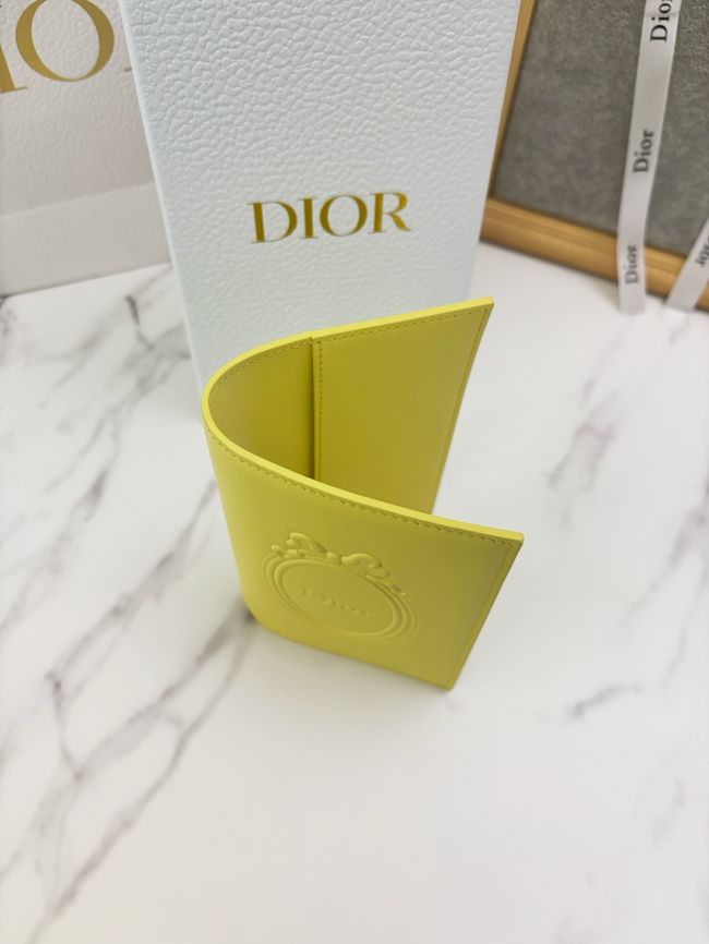 Dior Salon Passport Cover S3817O yellow