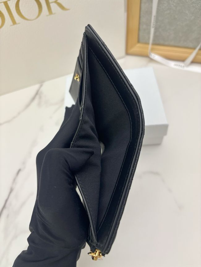 Lady Dior Dahlia Wallet Craie Cannage Lambskin S2065-6 Lady Dior Dahlia Wallet Craie Cannage Lambskin S2065-6