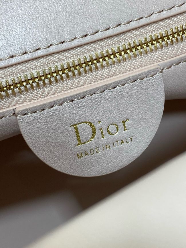 Small Dior Toujours Hobo Bag Cannage Lambskin M2867O Ballet Pink