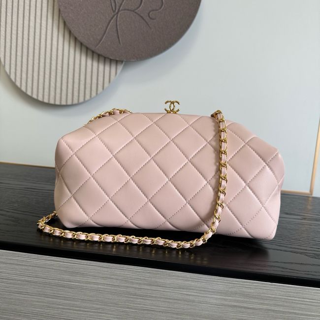Chanel Clutch with chain Lambskin AP5252 pink