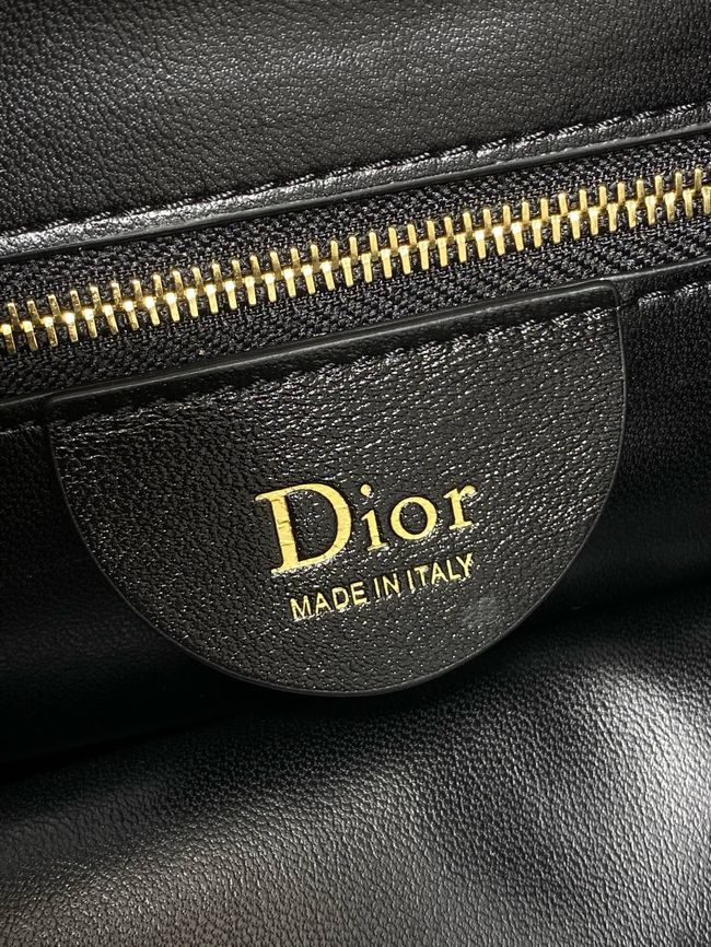 Dior Calfskin Medium Tote Bag 67534 black