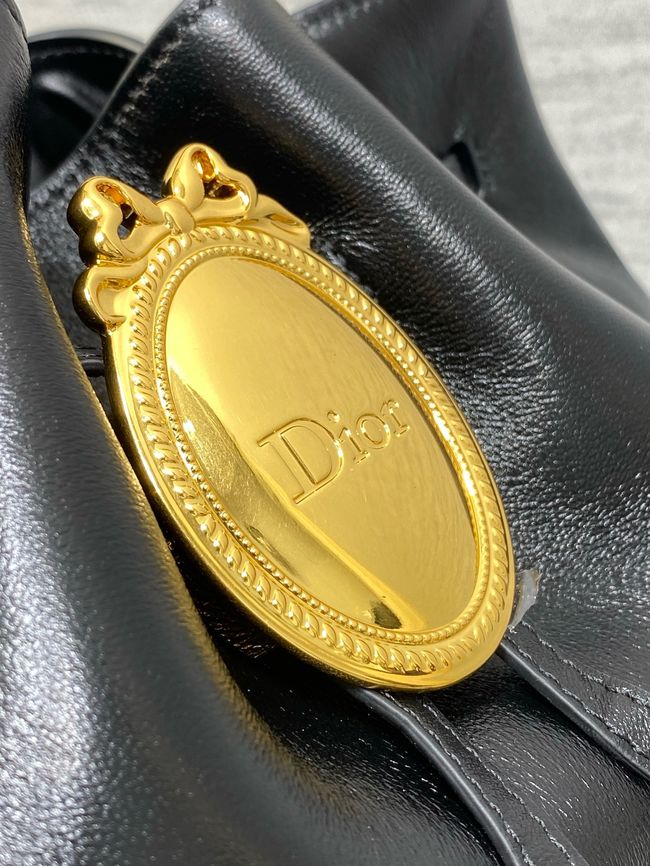 Dior Calfskin Medium Tote Bag 67534 black
