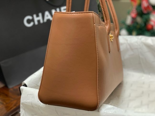 Chanel Small Shopping Bag AS6243 brown