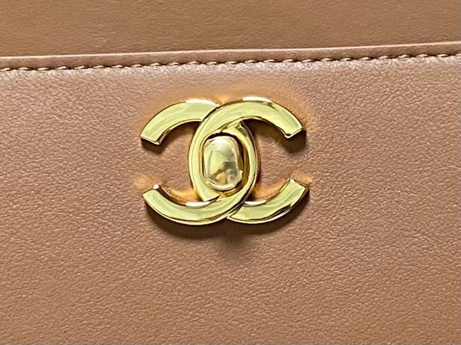 Chanel Small Shopping Bag AS6243 brown