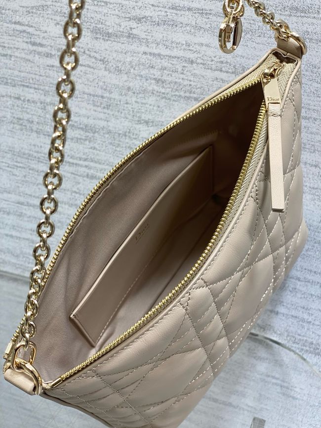 Diorling Mini Bag Macrocannage Lambskin S2613OU Fraise Diorling Mini Bag Macrocannage Lambskin S2613OU Fraise