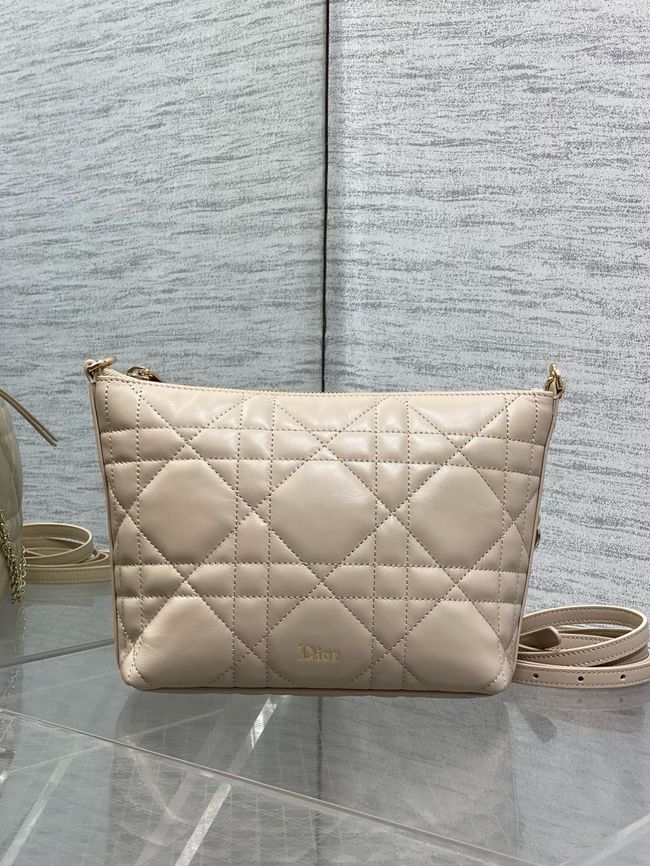 Diorling Mini Bag Macrocannage Lambskin S2613OU Fraise Diorling Mini Bag Macrocannage Lambskin S2613OU Fraise