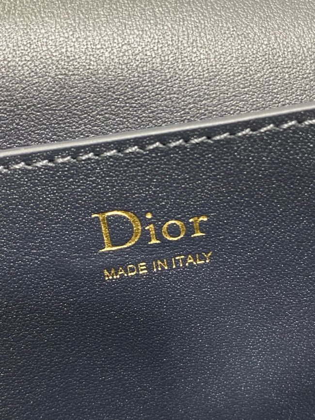 Dior Promenade Mini Bag with Chain S2514OU Blue
