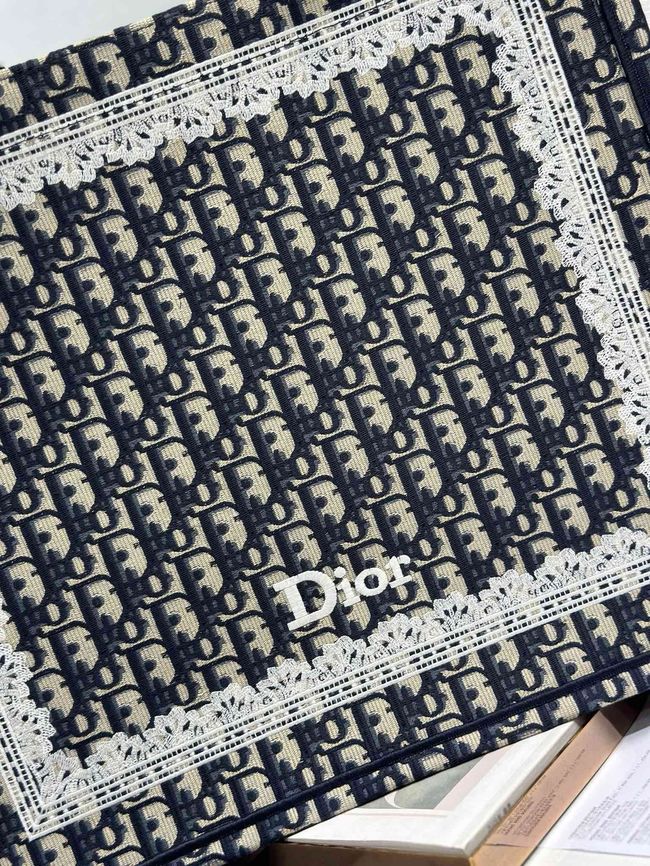 Large Dior Book Tote Cannage Embroidery M1349OEQ-3