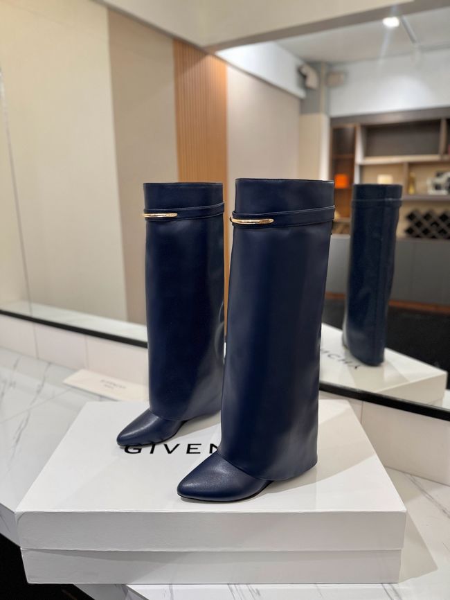 Givenchy High Boots Shiny Calfskin high heels 8.5CM 65261-3 Givenchy High Boots Shiny Calfskin high heels 8.5CM 65261-3