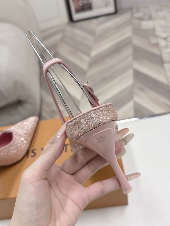 Louis Vuitton Twist Slingback Pump 9CM 64256-2