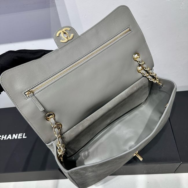 CHANEL Maxi Flapbag AS6281 GRAY CHANEL Maxi Flapbag AS6281 GRAY