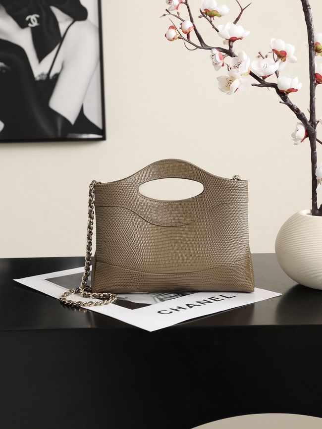CHANEL 31 Mini Shopping Bag AS3656 gray CHANEL 31 Mini Shopping Bag AS3656 gray