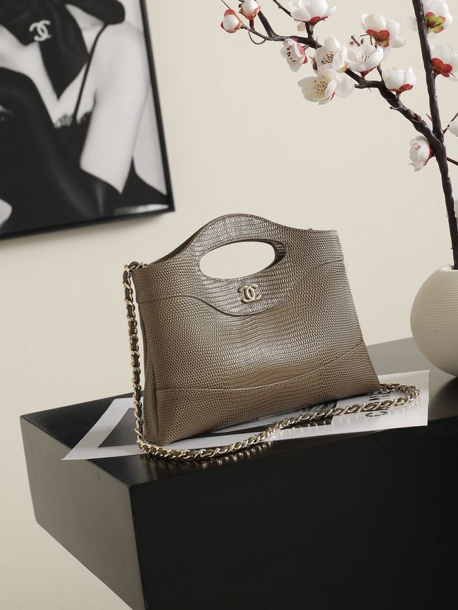 CHANEL 31 Mini Shopping Bag AS3656 gray CHANEL 31 Mini Shopping Bag AS3656 gray