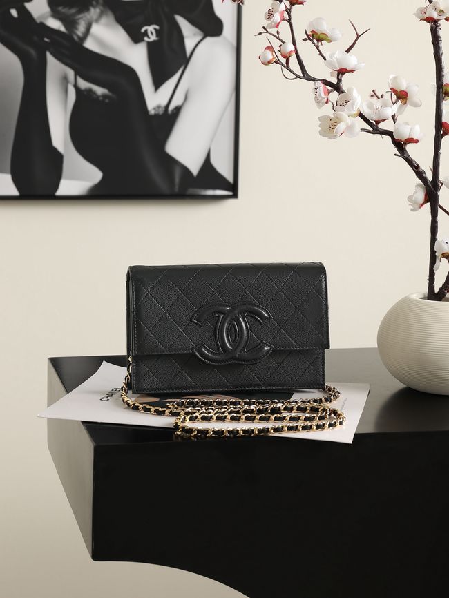 CHANEL Wallet on Chain AP5455 black CHANEL Wallet on Chain AP5455 black