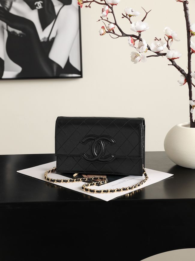 CHANEL Wallet on Chain AP5455 black CHANEL Wallet on Chain AP5455 black