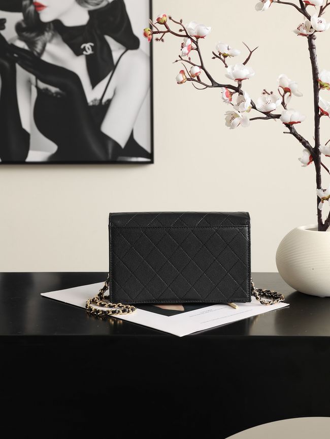 CHANEL Wallet on Chain AP5455 black CHANEL Wallet on Chain AP5455 black