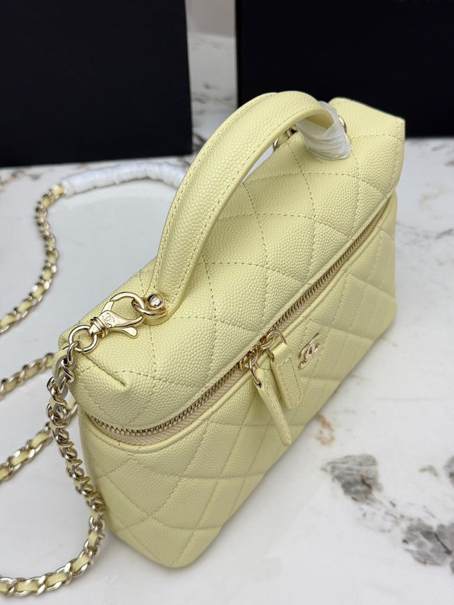 Chanel CLUTCH WITH CHAIN AP4385 yellow Chanel CLUTCH WITH CHAIN AP4385 yellow
