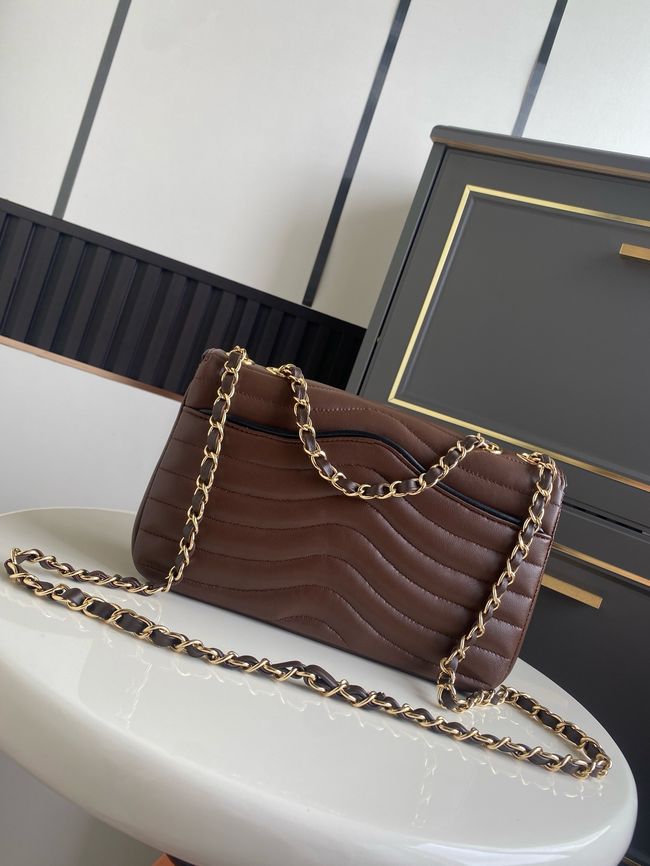 Chanel Flap Bag AS6497 Dark Brown
