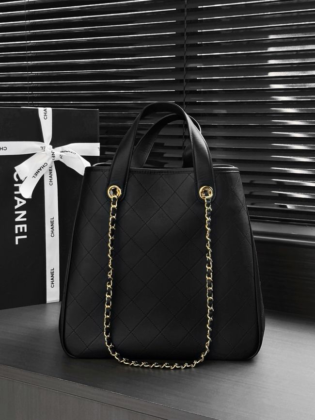 Chanel Small Shopping Bag AS6200 black Chanel Small Shopping Bag AS6200 black