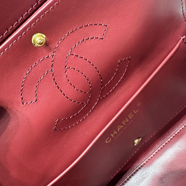 Chanel Mini Flap Bag Suede Calfskin AS6573 burgundy Chanel Mini Flap Bag Suede Calfskin AS6573 burgundy