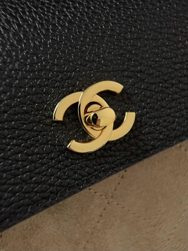 Chanel Small Shoulder Bag AS6427 black&Beige Chanel Small Shoulder Bag AS6427 black&Beige