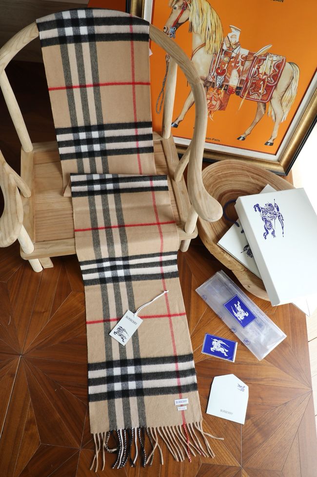 Burberry cashmere scarf BU0027-1