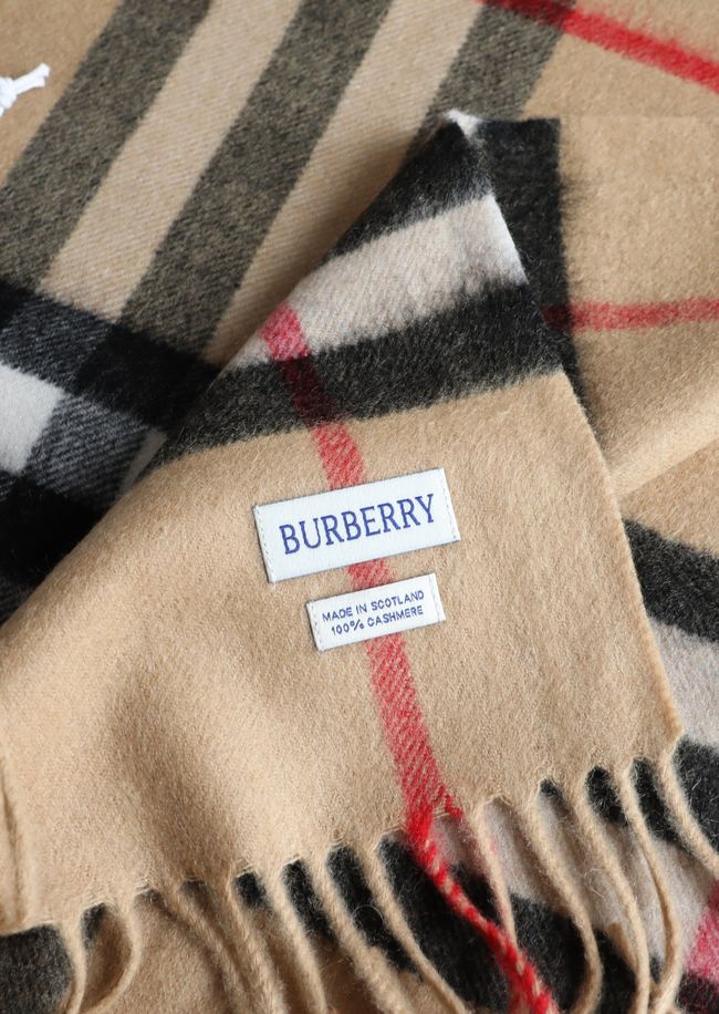 Burberry cashmere scarf BU0027-1