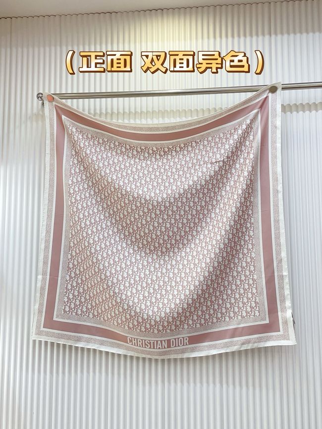 Dior 90 Square Scarf Silk Twill KY199-1