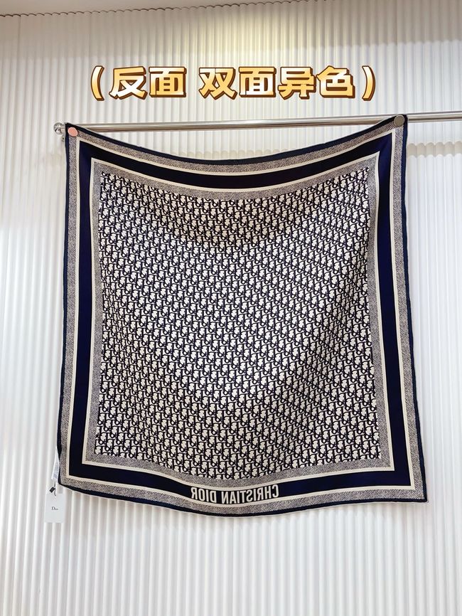 Dior 90 Square Scarf Silk Twill KY199-2