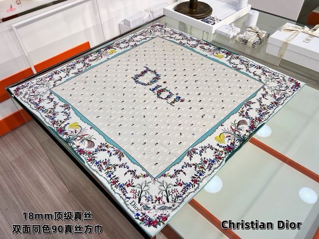 Dior 90 Square Scarf Silk Twill KY200-1 Dior 90 Square Scarf Silk Twill KY200-1