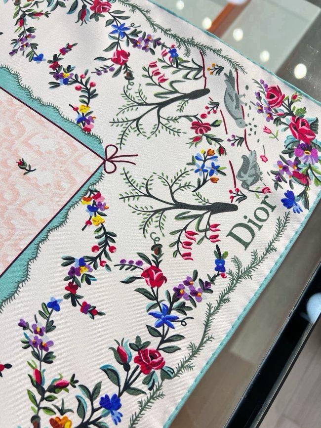 Dior 90 Square Scarf Silk Twill KY200-2