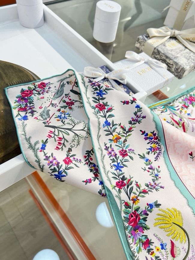 Dior 90 Square Scarf Silk Twill KY200-2