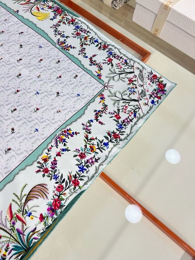 Dior 90 Square Scarf Silk Twill KY200-3