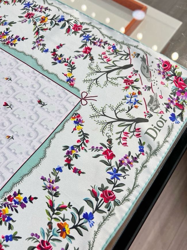 Dior 90 Square Scarf Silk Twill KY200-3