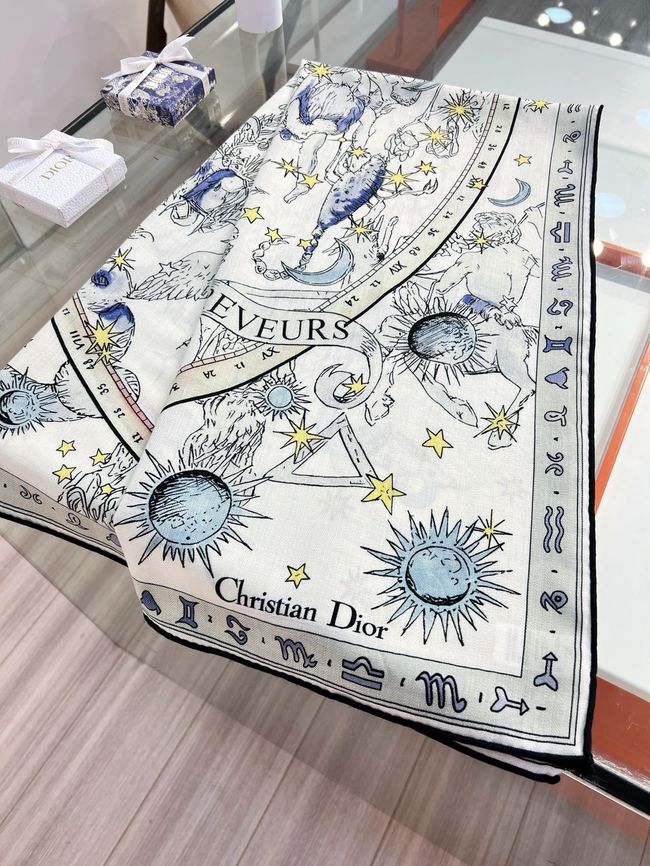 Dior Shawl Wool Silk and Cotton KY201-1
