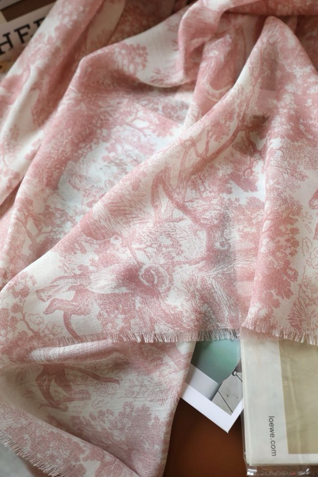 Dior Shawl Wool Silk and Cotton KY196
