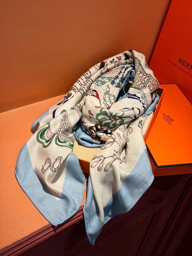 Hermes cashmere Shawl H24436-3 Hermes cashmere Shawl H24436-3