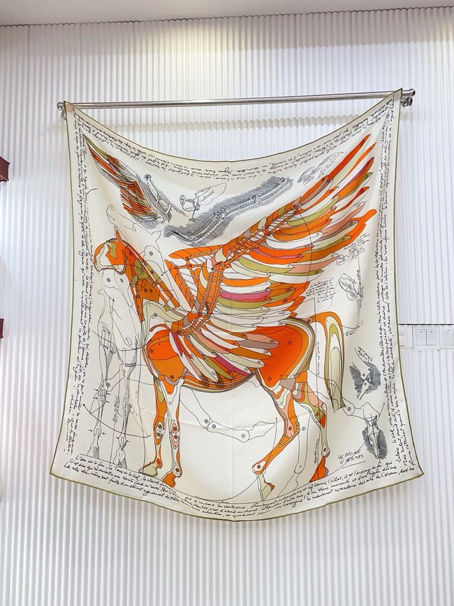 Hermes cashmere Shawl H24439-2