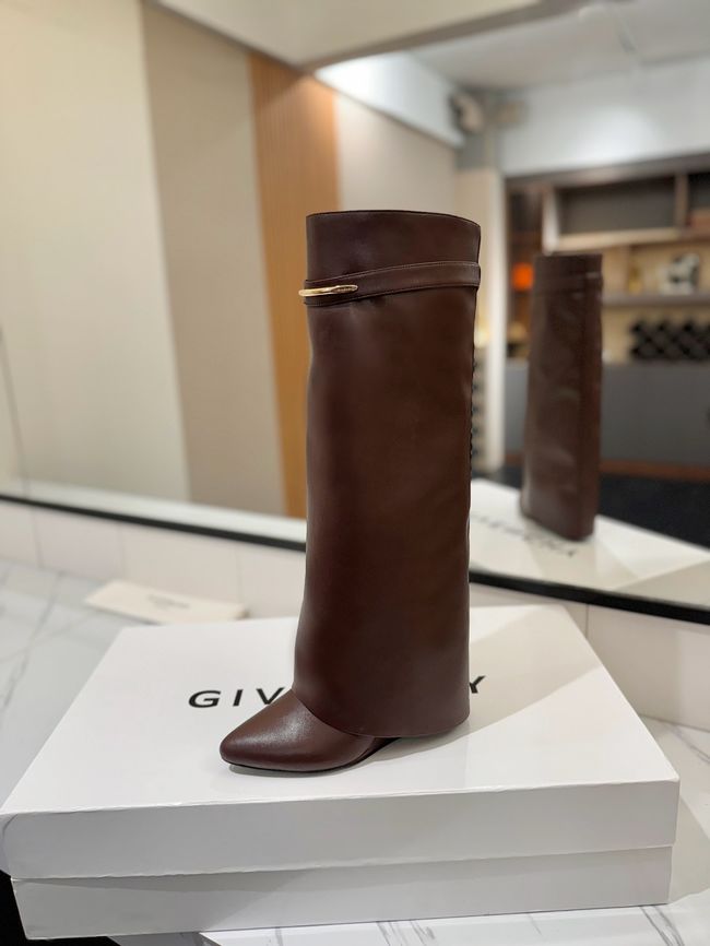 Givenchy High Boots Shiny Calfskin high heels 8.5CM 65261-6