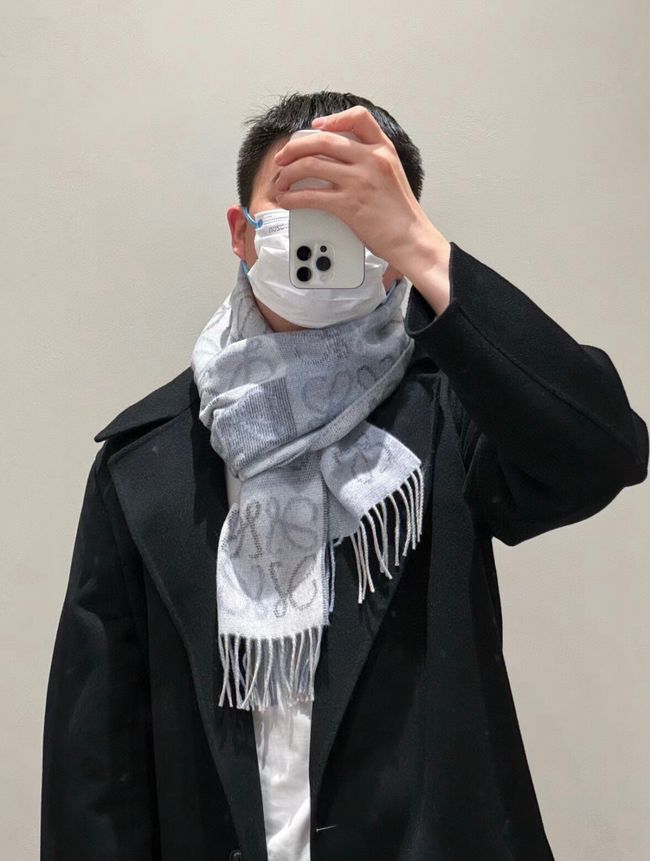Loewe cashmere scarf 0018-1 Loewe cashmere scarf 0018-1