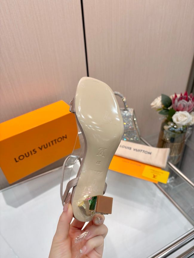 Louis Vuitton Slingbacks 7.5CM 65262-8