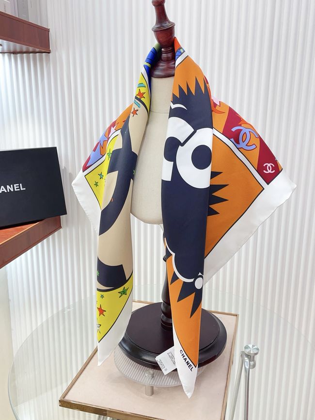 Chanel silk scarf B25982-3