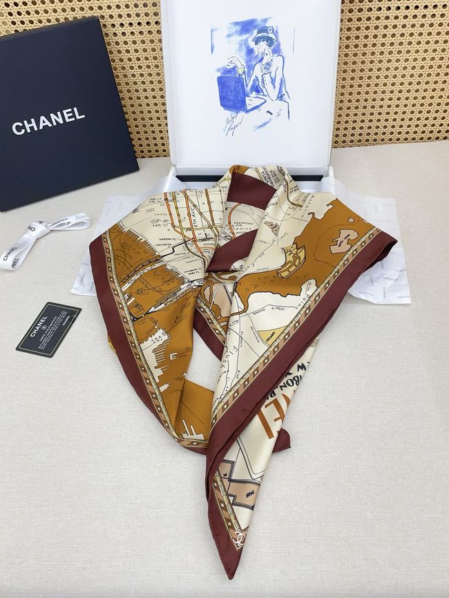 Chanel silk scarf B25984-1