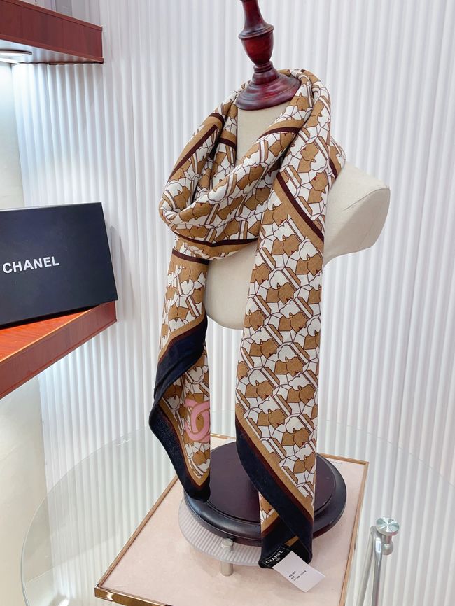 Chanel cashmere scarf B25985-2